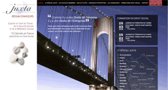 Desktop Screenshot of juxta-avocats.com